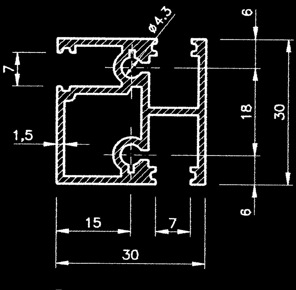 Plastknott 30 30 mm 001398 0926 svart 001398 0927