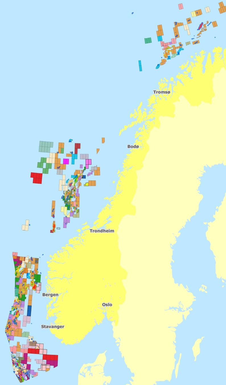Eni Norges kjerneområder