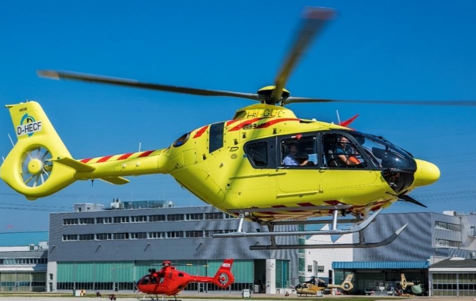 To-18 Ny flåte av helikoptre og legebiler Status pr