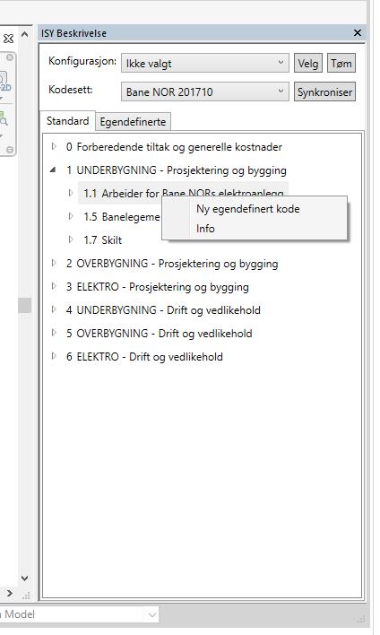 Databasene følger setup, nyere databaser som utgis vil bli distribuert fra NoIS Synkroniser knappen brukes for å hente egendefinerte koder fra konfigurasjonsfilen hvis nye er lagt til.