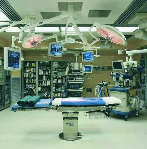 ID-kode: 2977/04.06 TEMA: Fremtidens operasjonsstue TID ER EN GAVE Bildet viser "The ORF operating room" ved Massachusetts General Hospital.
