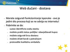 PriruËnik za trenere prednost pred konkurencijom koja ne nudi svoje proizvode na internetu.