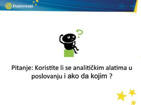 Internetski analitički alati Trebate imati mogućnost izmjeriti koliko su uspješne vaše internetske stranice baš kao što biste to učinili i za bilo koji drugi segment svog poslovanja.