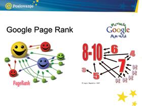 4.4. Druge aplikacije za istraživanje tržišta Google Page Rank PageRank je algoritam za analiziranje kvalitete internetskih poveznica (eng.