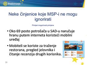 PriruËnik za trenere Mobilno računalstvo Cilj: grupa razumije da u posljednje vrijeme mobilno računalstvo mijenja prirodu e-poslovanja i da raste velikom brzinom Naglasiti: Koliko je važno za