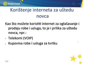 2.7. Korištenje interneta za uštedu novca Cilj: grupa razumije jednostavne načina za uštedu novca putem interneta 2.7.1.