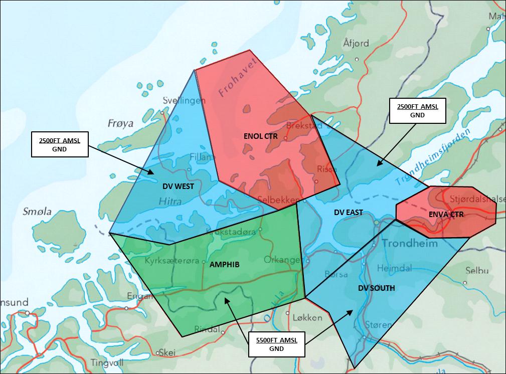 R-areas to support DV