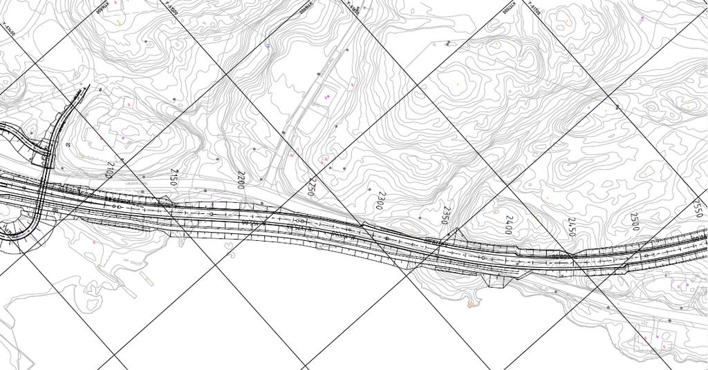 Findal boligfelt Planskilt gs-kryssing Figur 3: Kartet viser hvor ny veg er planlagt.
