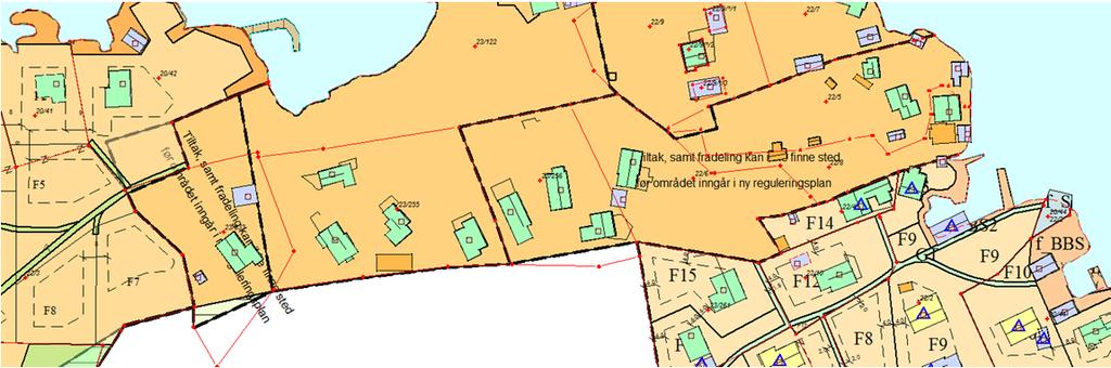 Planforslaget legger til rette for et mindre småbåtanlegg, hvor det skal sikres båtplasser til hver enkelt hytte.