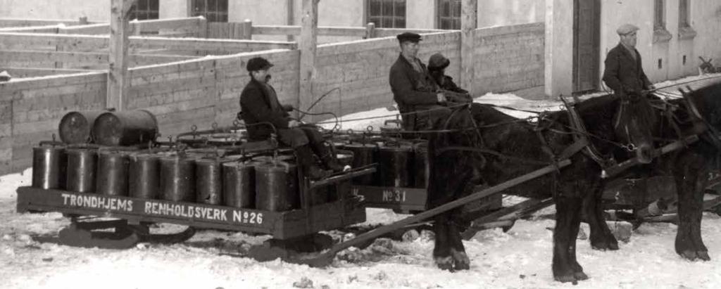 1918: Trondhjem Renholdsverk etableres.