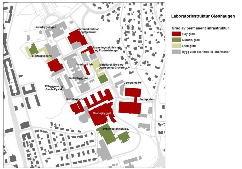 Lab er på Gløshaugen Multimap -