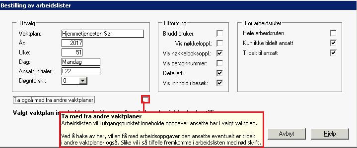 4.9 Rapporter Det er knyttet en rekke rapporter til arbeidsplaner i Profil, her skal vi se på et utvalg rapporter som er nyttige for kontroll og oppfølging.