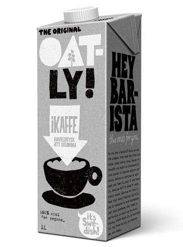 Den er (som alle produktene våre) helt vegetabilsk, så hvis en god latte gjør deg glad kan det føles godt at også hele planeten blir glad. Hvis du skjønner hva vi mener.