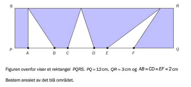 E14 (Eksamen høst 2010 Del 1) Tegn et rektangel der den lengste siden er 9 cm og forholdet mellom den lengste og den korteste siden er 3 : 2.