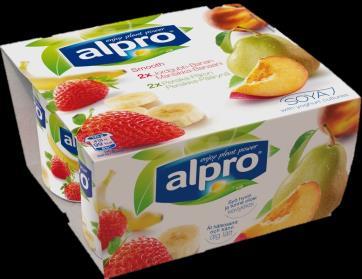 alternativ til yoghurt, basert på soya.