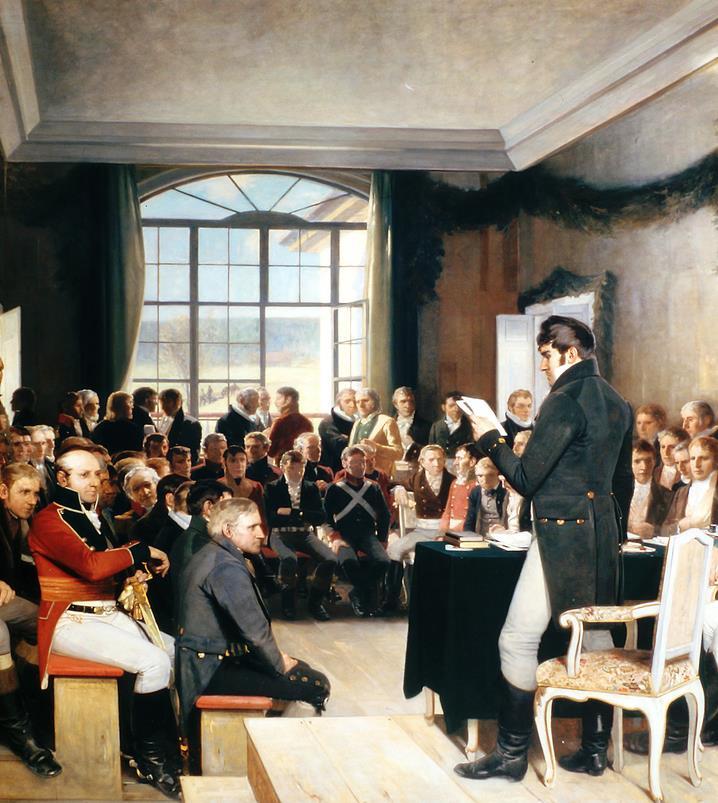 Språkdebatten på1830-tallet Embedsmennene sa ikke at de skrev dansk.
