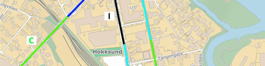 1 Veitrafikk Beregning av trafikkstøynivå fra vei er basert på