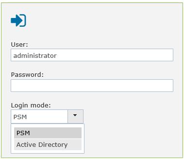 Når du har aktivert Active Directory vil påloggingsskjermen se slik ut: Påloggingsskjermen når du logger enn med en AD-konto 12.
