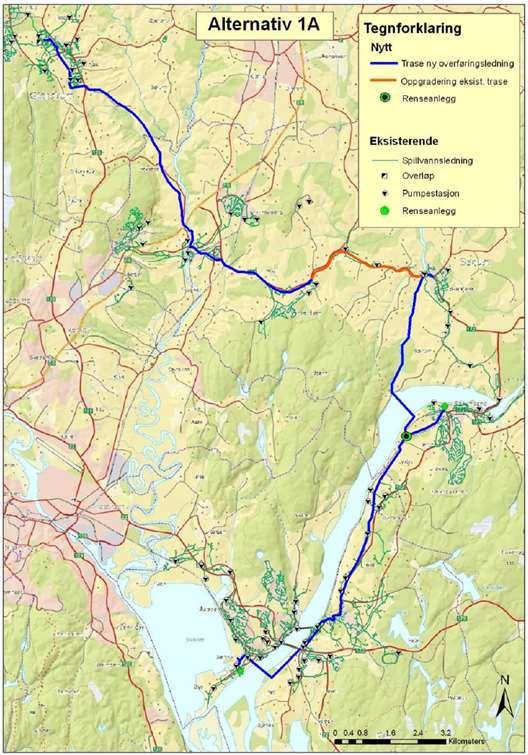 Overføringsanlegg Dimensjonerende år for ledningsanlegg 2060