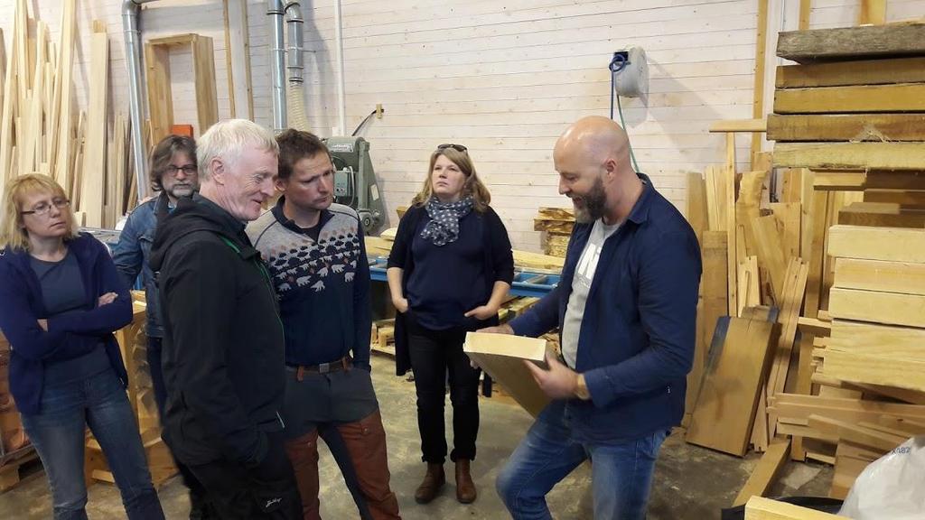 april 2017) gjennomført i samarbeid med prosjektet Tradisjonshandverk i Trøndelag. 4 deltakere fra Nordland.