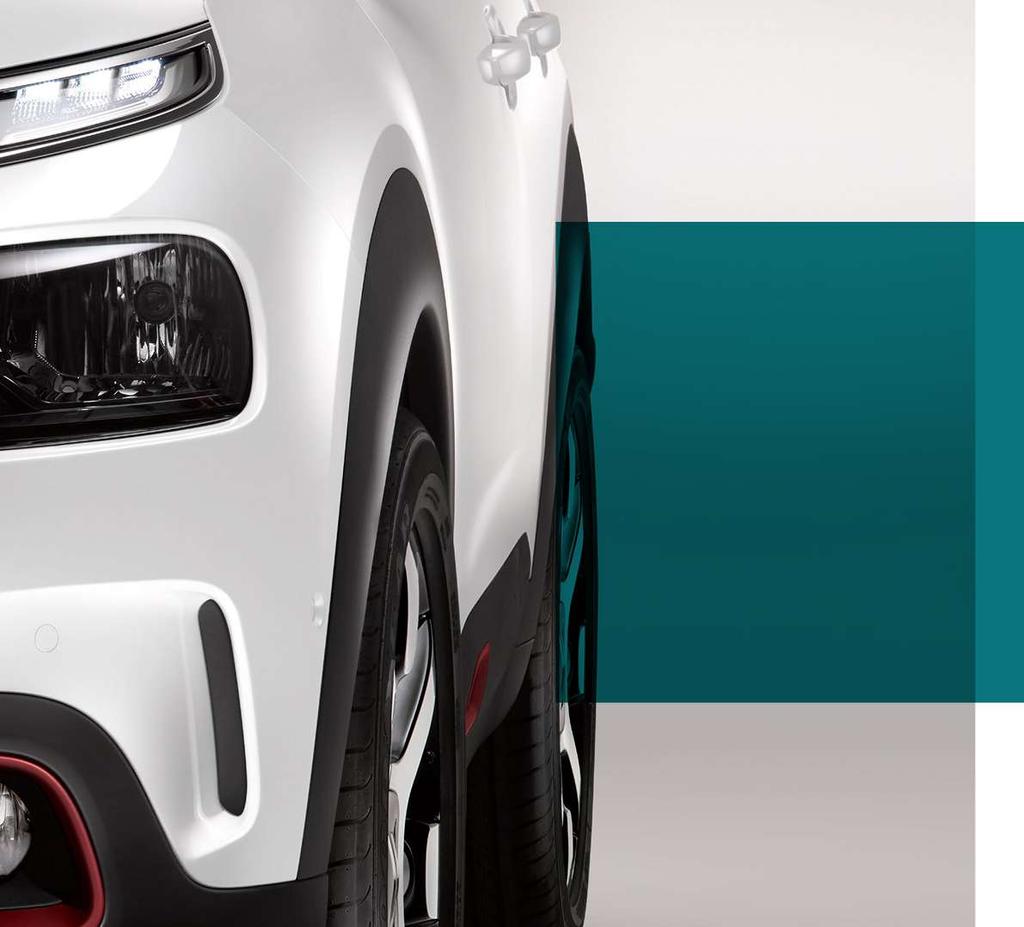 EN KOMPAKT KOMBIKUPÉ MED MODERNE OG DRISTIG STIL Med den nye lyssignaturen foran overbeviser nye Citroën C4 Cactus ved første blikk.
