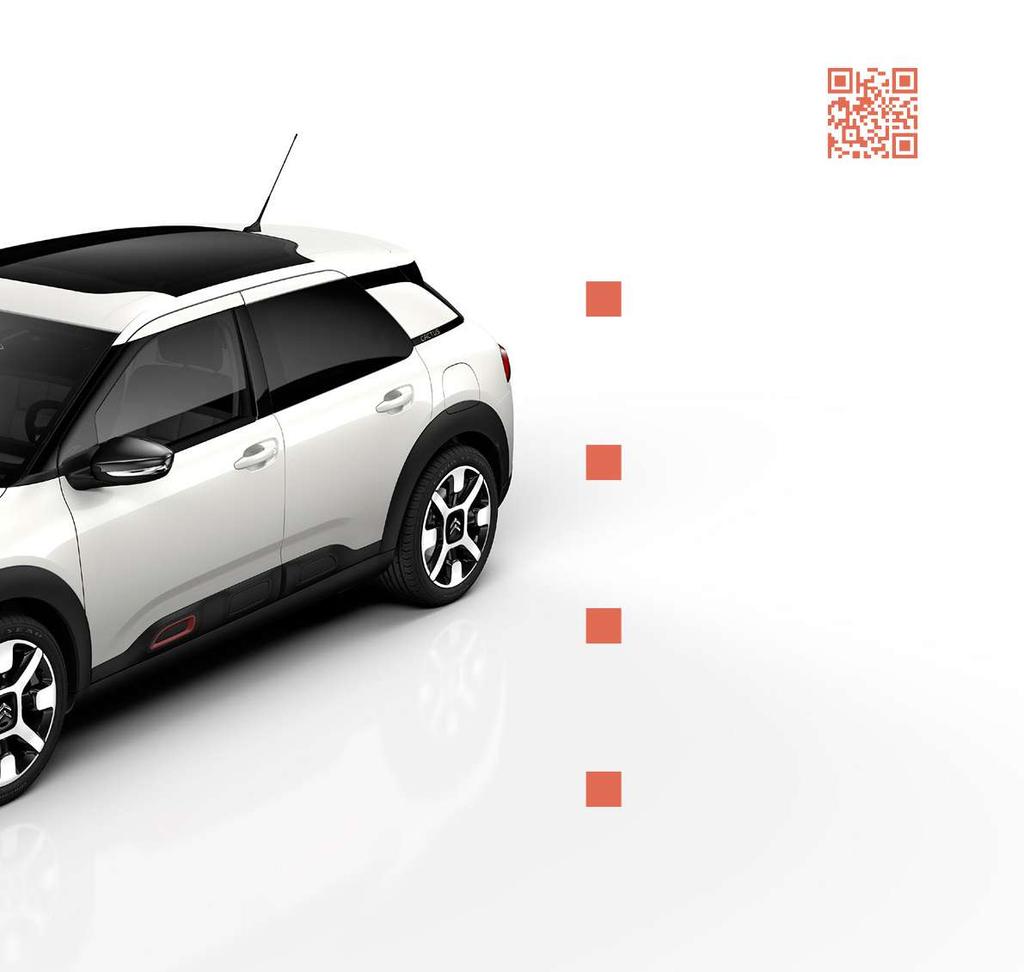 Se opplæringsfilmene for den nye Citroën C4 Cactus ved å scanne denne koden på din smarttelefon. PANORAMA GLASSTAK * Gir effektiv varmebeskyttelse og mye lys i kupeen.