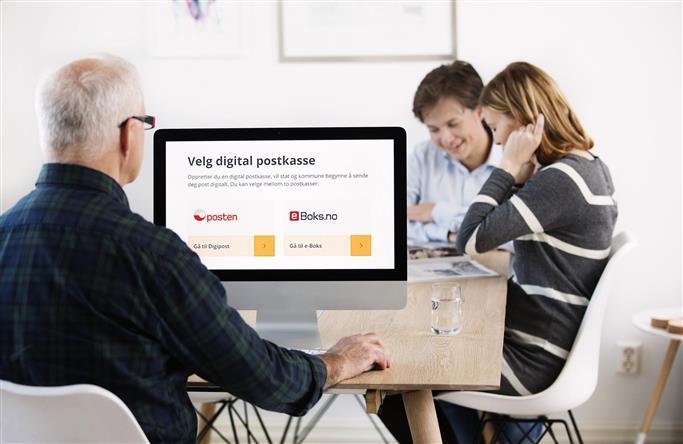 No får du digital post frå oss Naustdal kommune har gått over til å sende post digitalt.