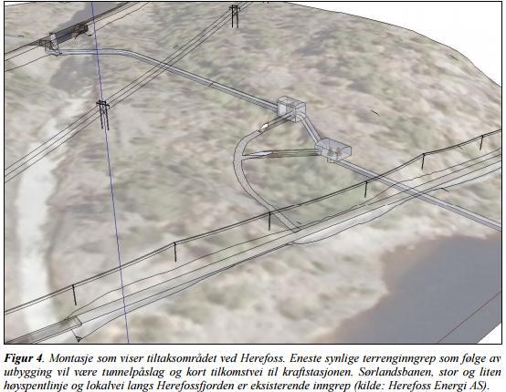 Da det er planlagt en forholdsvis lang tunell fra selve kraftstasjonen og ut til fjorden, er det viktig at munningen