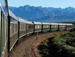 PRETORIA VICTORIAFALLENE Opplev både Sør-Afrika og Zimbabwe på togreisen som går gjennom et variert og særegent afrikansk landskap.