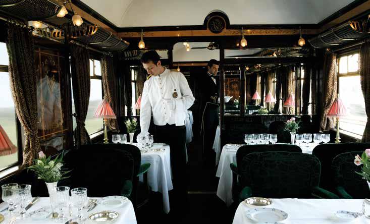Venice Simplon-Orient-Express Orientekspressen Orientekspressen, eller Venice Simplon- Orient-Express som er togets fulle navn, er utvilsomt en av verdens mest kjente og romantiske togreiser.