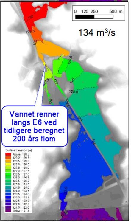 I de nye beregningene ble det også lagt til grunn en klimafaktor på 1,2 i henhold til NVEs anbefalinger.