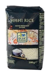 Blue Dragon Sushi rice 347 kcal 2 g fett Sushi-ris minner om grøtris.