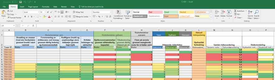 Multikriterieanalyse av ytelse, risiko og kostnad Hydraulisk eller strukturell risiko avgjør om No-Dig er aktuelt Hydraulisk risiko: Kjelleroversvømmelser grunnet utilstrekkelig kapasitet Flom på