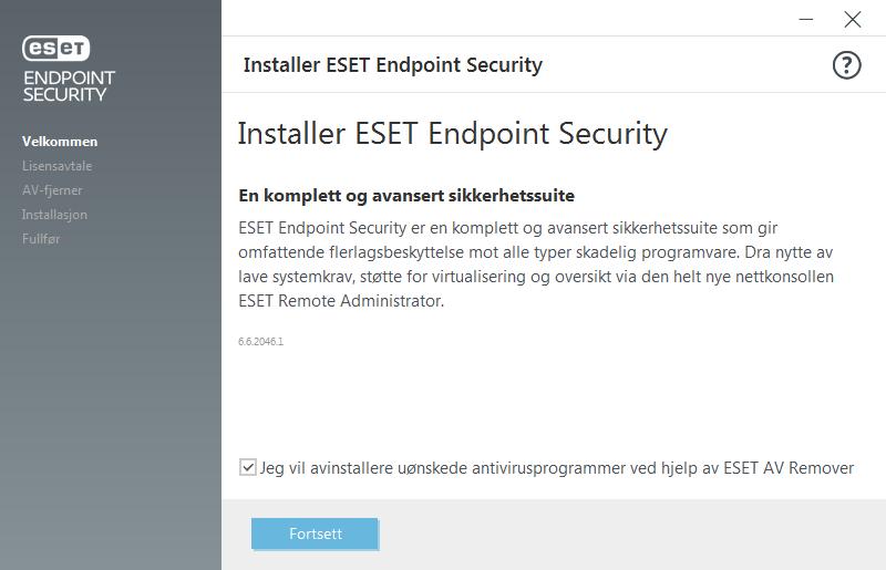 3. Bruke ESET Endpoint Security alene Denne delen av brukerveiledningen er dedikert til brukere som bruker ESET Endpoint Security uten ESET Remote Administrator.