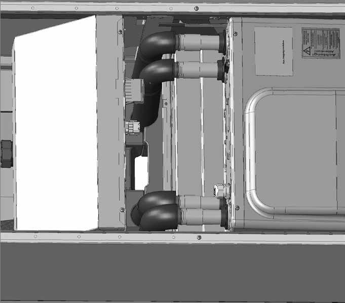 som nødvendig. 8. Fjern 4 klemmer på hydraulikkforbindelsene. 0.