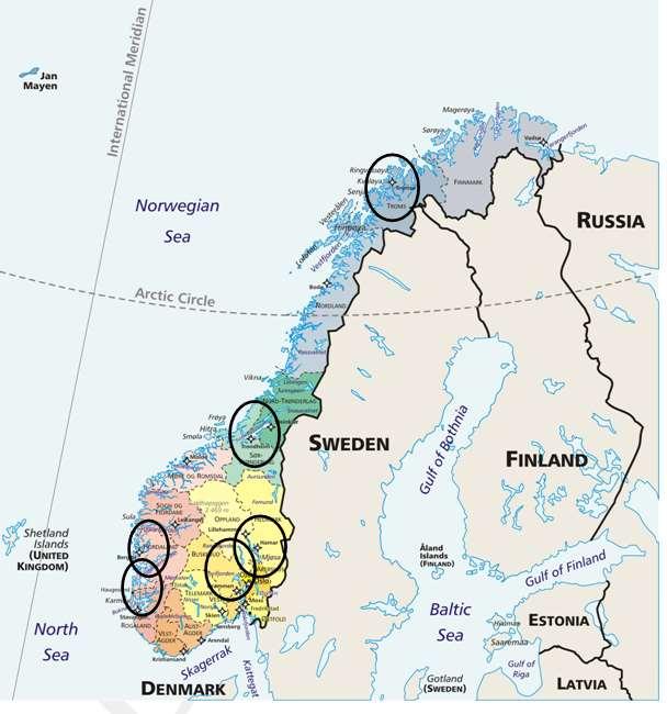 Veikantundersøkelser 2008-09 og på østlandet 2016-17