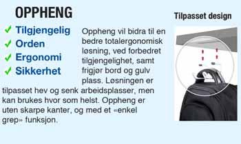 KJØP ERGOSAFESEKKEN INKL. LAPPTOP-HOLDER OG OPPHENG 0930900 Kr.