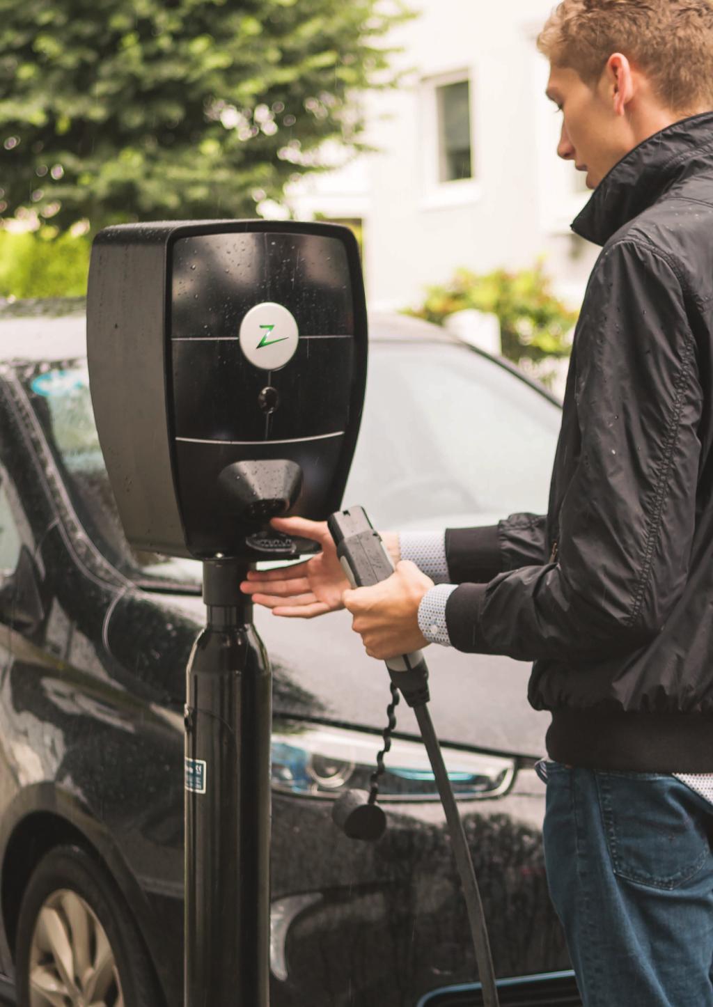 ZapCharger Søyler Spesielt utviklet