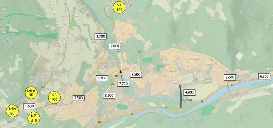 4 Oppsummering Tettstedet Gol i Hallingdal ligger nord for Rv. 7 som er en av forbindelsene mellom øst og vest i Sør-Norge. Da en i tillegg har Rv. 52 retning Hemsedal og videre mot Sogn og Fv.