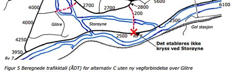 VEDLEGG 2 Benyttede trafikktall for beregning av prosentvis flyttet