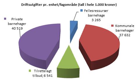 Virksomhet - Barnehage Virksomhetens formål, organisering og omfang Barnehagens formål er å tilby alle barn, uansett forutsetninger og familiebakgrunn, gode utviklingsog aktivitetsmuligheter.