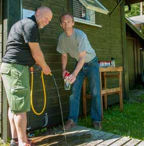 Skilting og merking av sti ut til Malurtodden vil forhåpentligvis bidra til at flere oppdager og legger turen innom fra eksiterende turveinett. På tur i Moutmarka, Tjøme.