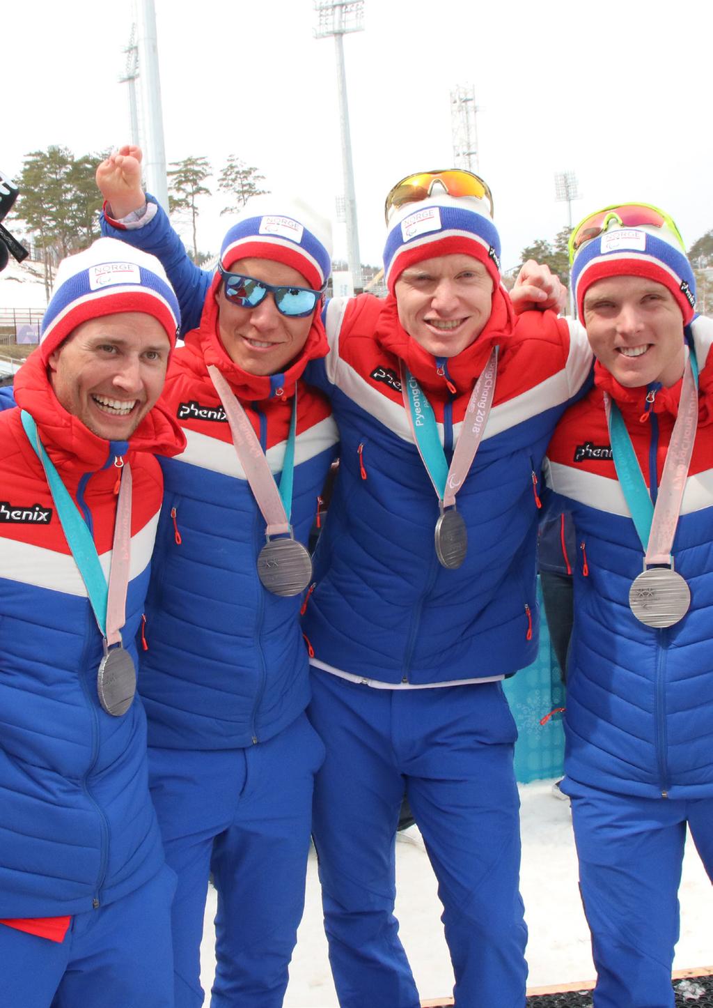 Nils Erik Ulset, Arvid Nelson, Håkon Olsrud og Eirik