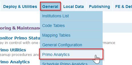 8 Hvordan velge Searchable tags? Det er mulig å produsere en rapport i Primo Analytics som viser hvilke ord brukere har søk opp, som ikke har ført til treff.