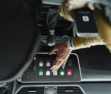Med denne funksjonen kan du koble smarttelefonen til bilen via WiFi og få tilgang til kjøredata som kjøreøkonomi, kjøredynamikk og serviceinformasjon.