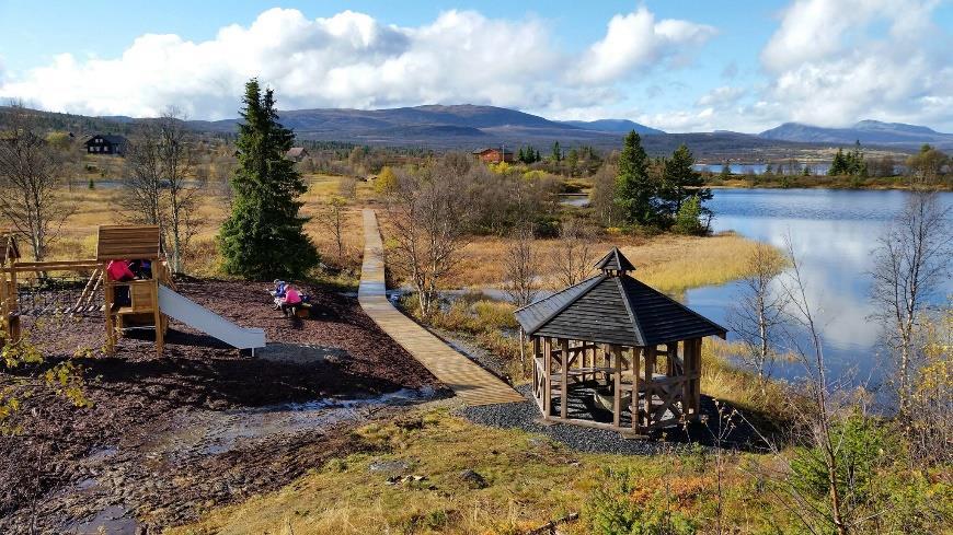 Det ble laget nytt O-kart, satt ut oversiktstavler over området og bestilt ny gapahuk blir satt opp.