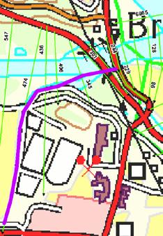 Nedre deler av Gausa, Lillehammer (12 a,b,d) Det er vurdert flere alternativer med flomvoll i området