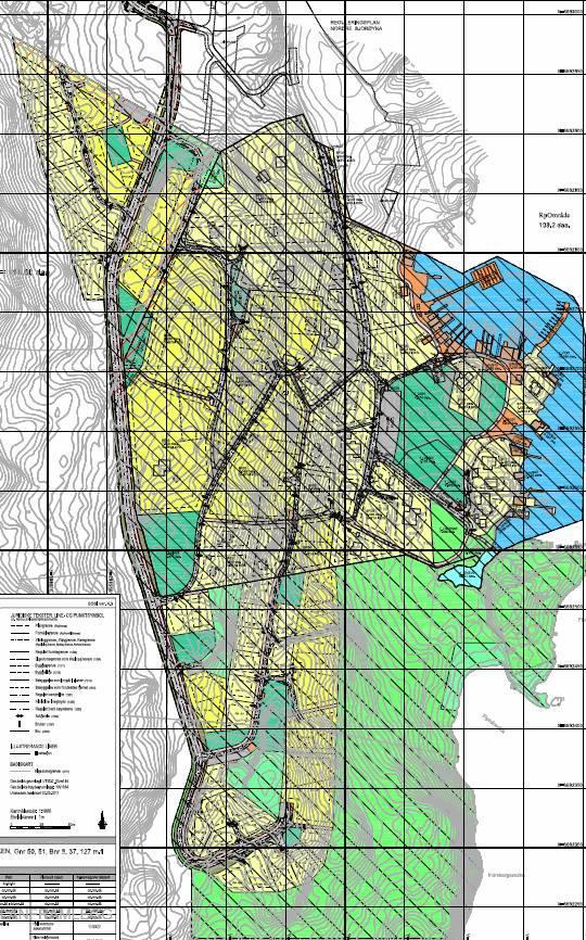 Figur 28: Plankartet for Breiviken saman med tilgrensande