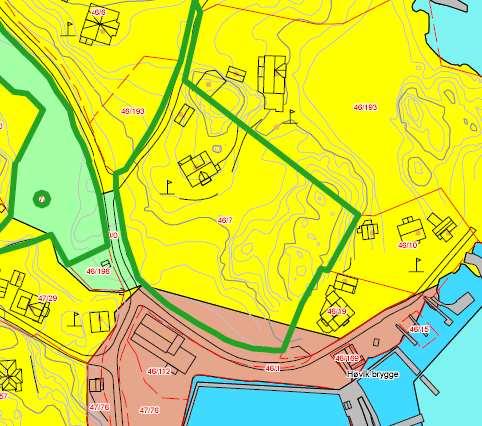 VEDLEGG TIL INNSPILL OPPSTART AV OMRÅDEPLAN FOR BÅTSTØ (gjeldene eiendommene gnr. 46 bnr 7 og gnr. 46 og bnr. 193) 1.