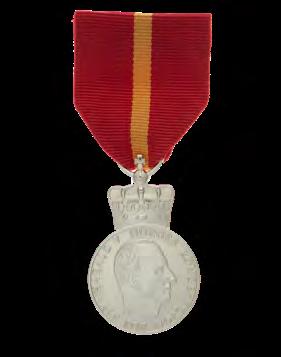 Kongens Fortjenstmedalje Kongens Fortjenstmedalje ble innstiftet av Kong Haakon VII i 1908.